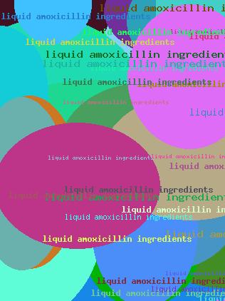 Liquid amoxicillin ingredients